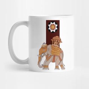 Asian Traditional Perahara Elephant Sri Lanka Mug